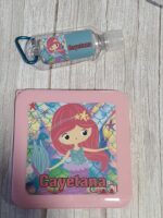 Caja para mascarilla y bote para gel