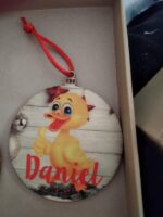 Bola madera personalizada con foto o dibujo