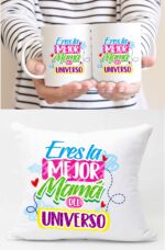 Pack cojin y taza personalizado - Imagen 6
