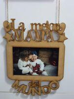 Marco de foto en MDF 3mm cortado por laser - Imagen 4