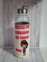 Botella cristal con funda neopreno personalizada - Imagen 2