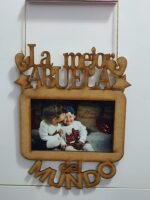 Marco de foto en MDF 3mm cortado por laser - Imagen 5