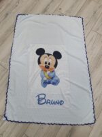 Manta bebe coralina filo color - Imagen 5