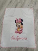 Manta bebe coralina filo color