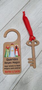 Colgador puerta reyes magos - Imagen 3