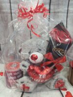 Oso de peluche, rosa con nombre y patatas - Imagen 13