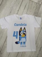 Camiseta cumpleaños personajes