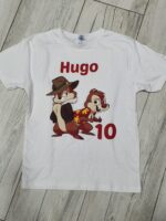 Camiseta cumpleaños personajes - Imagen 2